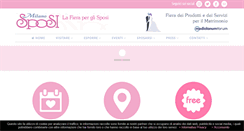 Desktop Screenshot of milanosposi.it
